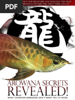 Arowana Secrets Revealed Pdf Fish Nature