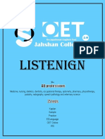 Listening Jahshan OET Collection-1 PDF