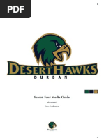 Durban DesertHawks Season Four Media Guide