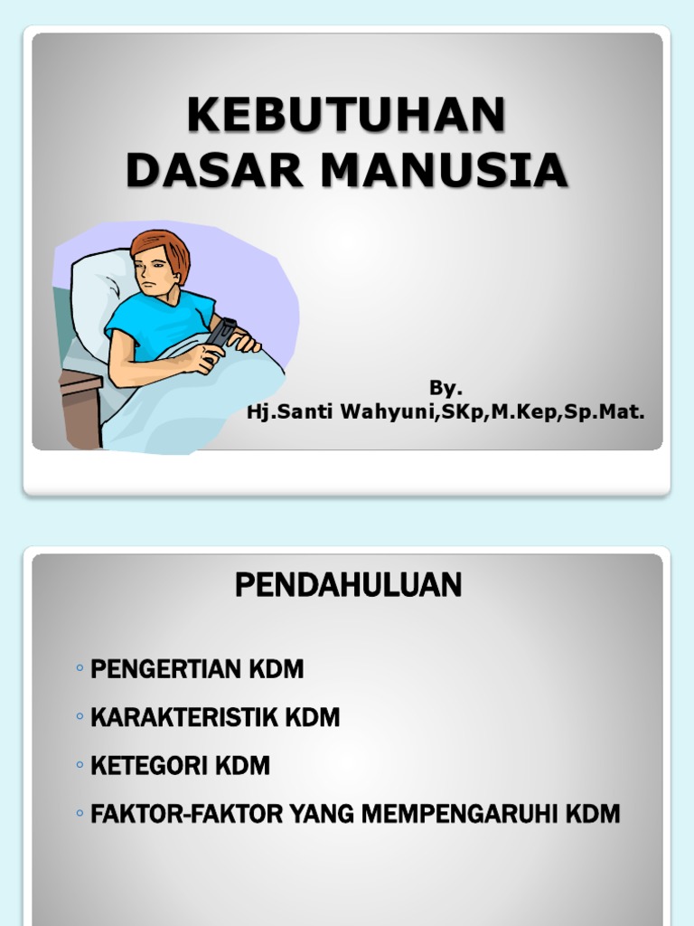 Konsep KDM-1 | PDF | Kesehatan Holistik