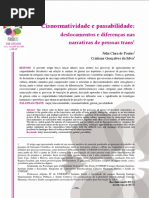 Cisnormatividade e passabilidade - deslocamentos e diferenças nas narrativas de pessoas trans.pdf