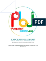 Laporan Pelatihan PBJ SPPD