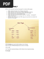 HTML Exercises For You To Practice | PDF | Html Element | Html