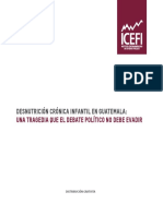 Desnutrición Crónica Infantil en Guatemala 