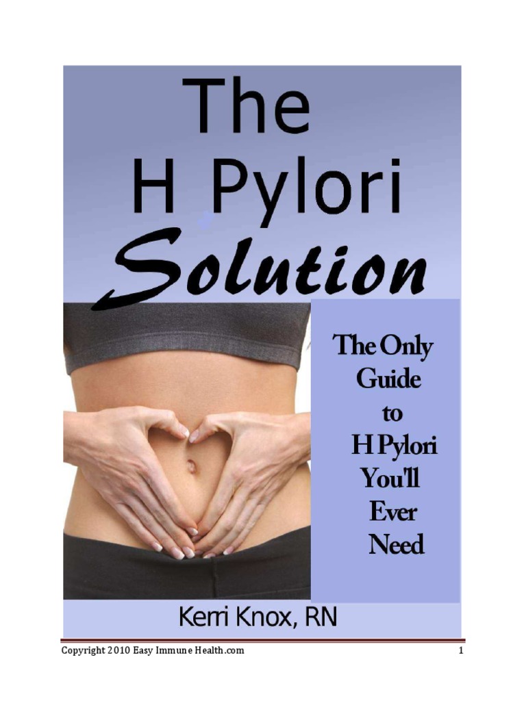 Hpylorisolution PDF PDF Vitamin B12 Stomach