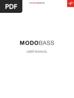 MODO BASS User Manual