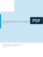 NCARB Rules of Conduct PDF