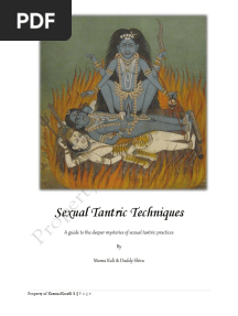 Sexual Tantric Techniques PDF