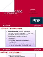 politicas nutricionales