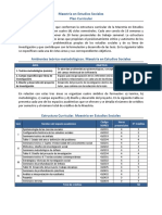 Plan Curricular Mestría Estudios Sociales (U Pedagog.) PDF