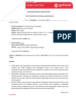 Perjanjian Kerjasama GO-FOOD - Guiza Food - ST PDF