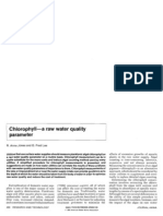 Chlorophyll Raw Water