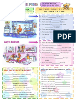 Describing a room  prepositions, there is- are.doc