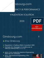 Presentation of Performance and Load Testing 2020