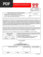 Aviso de Retención de Descuentos INFONAVIT | PDF | Salario mínimo | Salario