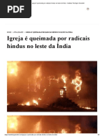 Igreja é queimada por radicais hindus no leste da Índia - Instituto Teológico Gamaliel.pdf