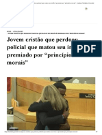 Jovem cristão que perdoou policial que matou seu irmão é premiado por “princípios morais” - Instituto Teológico Gamaliel.pdf