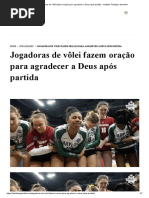 Jogadoras de vôlei fazem oração para agradecer a Deus após partida - Instituto Teológico Gamaliel.pdf