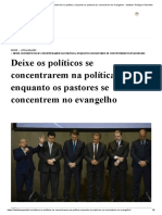 Deixe os políticos se concentrarem na política, enquanto os pastores se concentrem no evangelho - Instituto Teológico Gamaliel.pdf