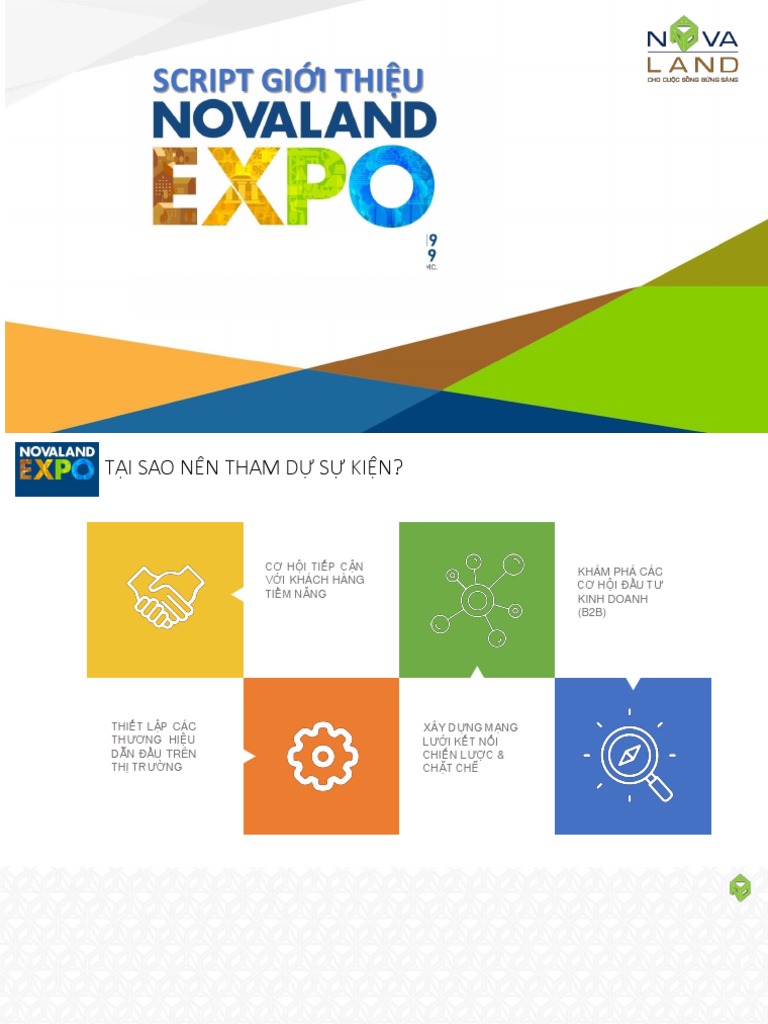 Novaland Expo - Script Gioi Thieu | PDF