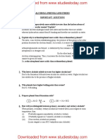CBSE Class 12 Chemistry-Alcohol, Phenol & Ether PDF
