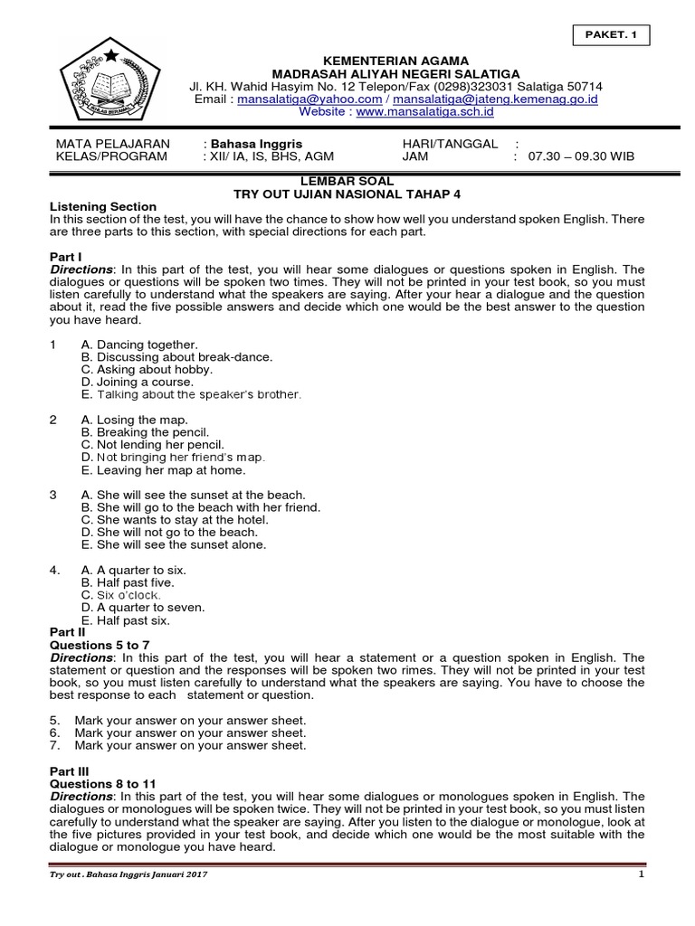 Soal Try Out Un Komodo Dragon Pesticide