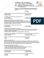 Soal Tematik Kelas 5 Tema 5 Mapel Bahasa Indonesia.pdf