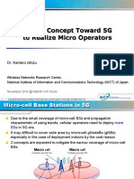 2018nov - NICT's Concept Toward 5G ToRealize MicroOperators