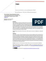 De La Participación Adultocéntrica A La Disidente La Otra Participación Infantil