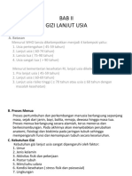 Power Point Gizi Lanjut Usia