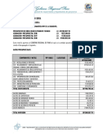 I. 3 Datos de Financiamiento de Obra