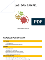 Materi 8 - Populasi dan Sampel