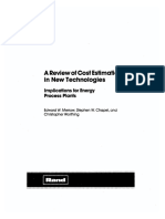 Review of Cost Estimation in New Technologies