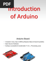 Intro to Arduino