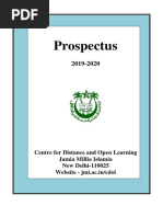 Prospectus Cdol 2019