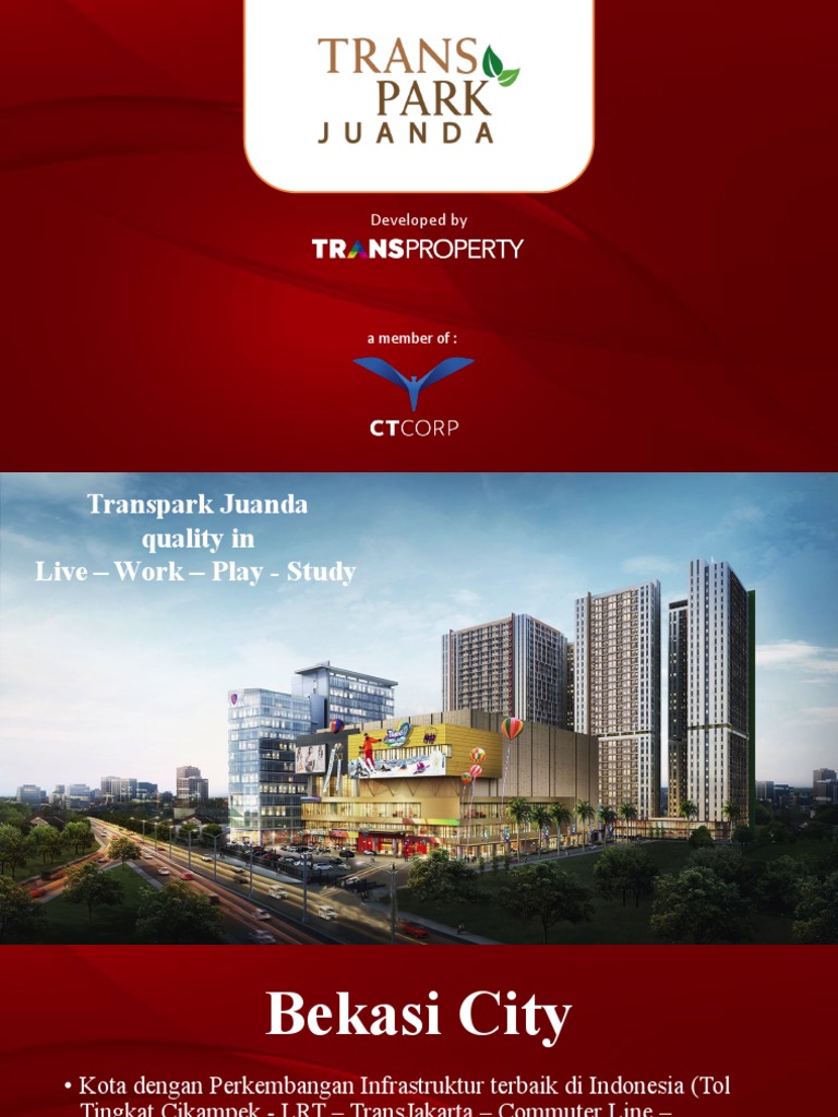 Transpark Mall: Destinasi Modern di Bekasi | PDF
