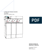 Celdas SIEMENS 8DJH Instrucciones de Montaje y Servicio 