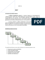 Software Process Models : Robert Jay A. Reyes BSIT 3-4