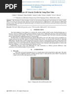 Analysis of Velocity Profile by Using Pitot tube-IJAERDV04I0326309 PDF