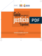 Guia Para Aplicar La Justicia en Equidad 2015 Tercera Edicion