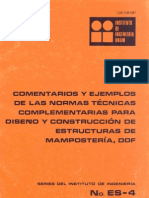 Comentarios NTC Mamposteria ES-4