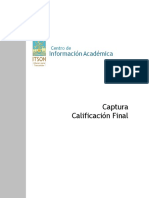 Manual Captura Calificación Final - Ad2017