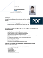 Personal data and career profile of Hendra Kurniawan