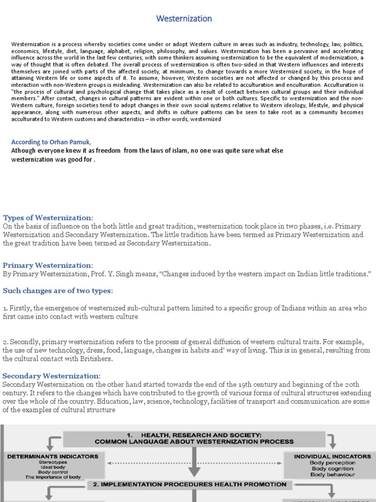 Westernization | PDF | Cultural Education | Behavioural Sciences