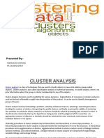 Cluster Analysis GP Seminar