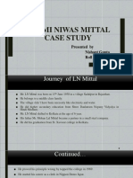 LN Mittal Case Study