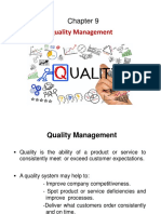 Chapter 9. Quality Management