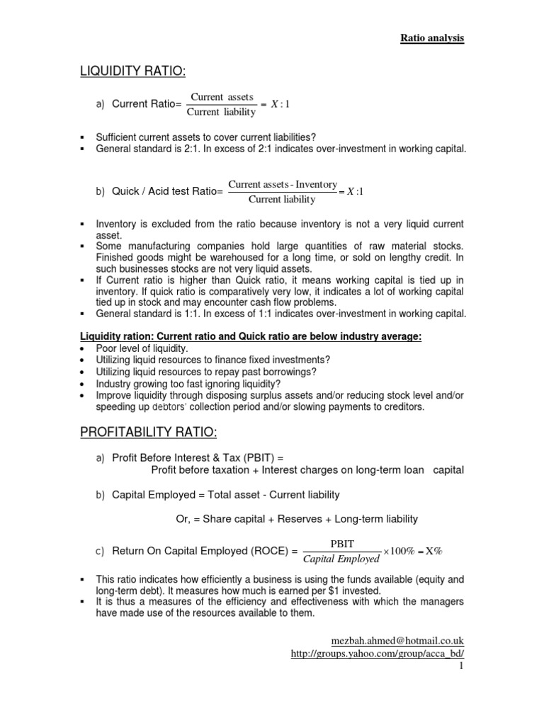 Key Financial Ratios Explained | PDF | Return On Equity | Dividend