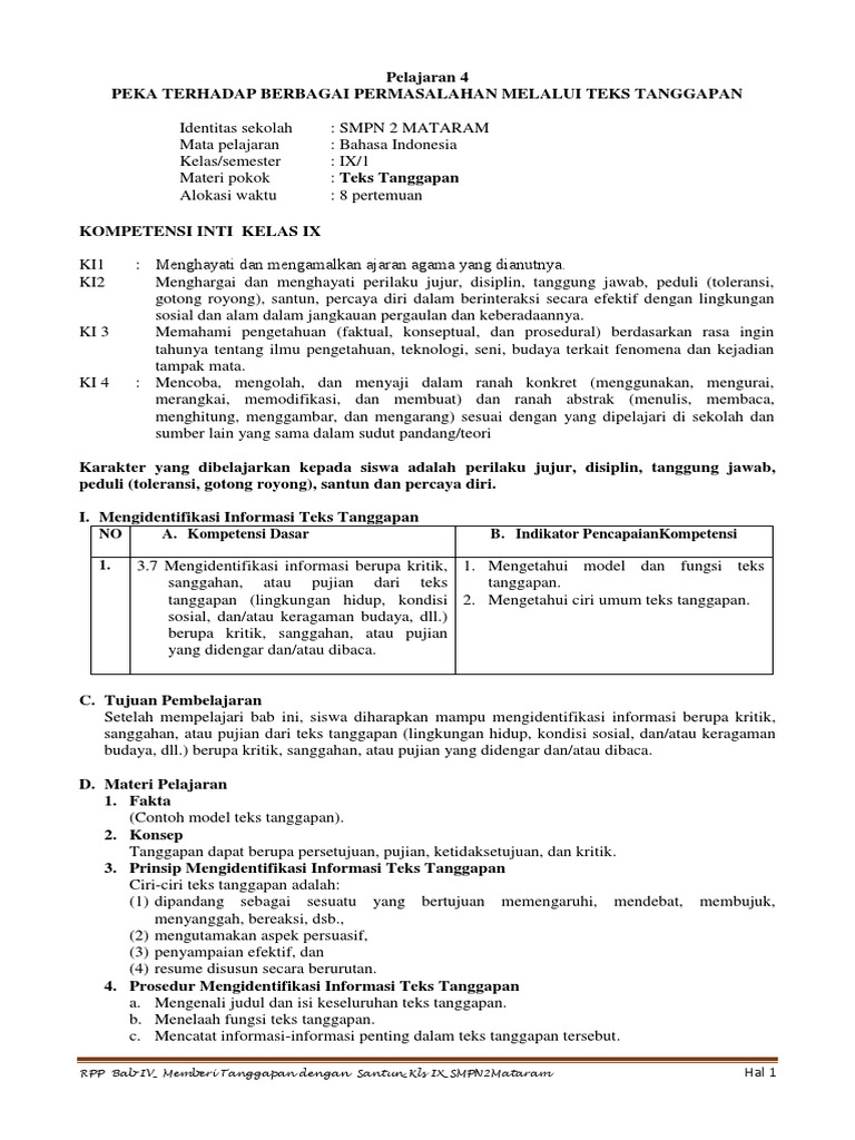 Bab 4 Tanggapan Docx