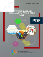 Statistik Daerah Kecamatan Pasar Rebo 2016